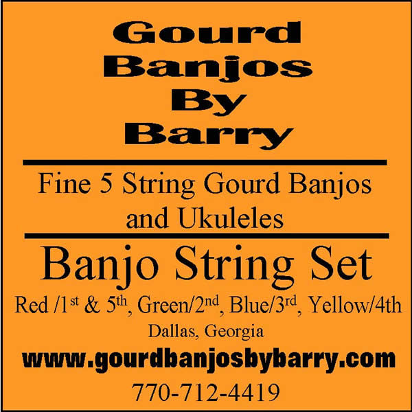 New banjostring set label